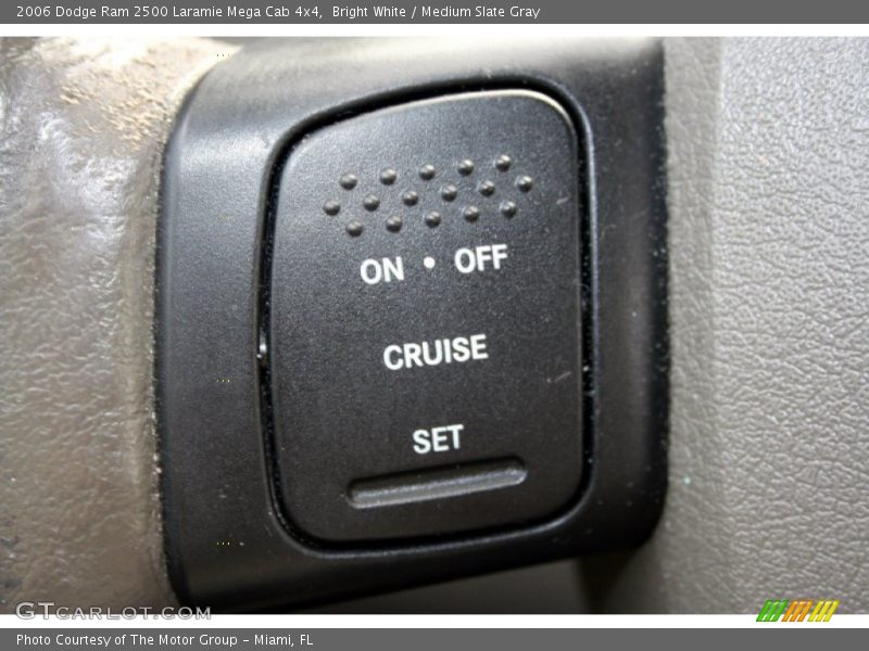 Bright White / Medium Slate Gray 2006 Dodge Ram 2500 Laramie Mega Cab 4x4