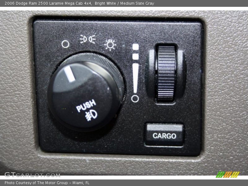 Bright White / Medium Slate Gray 2006 Dodge Ram 2500 Laramie Mega Cab 4x4