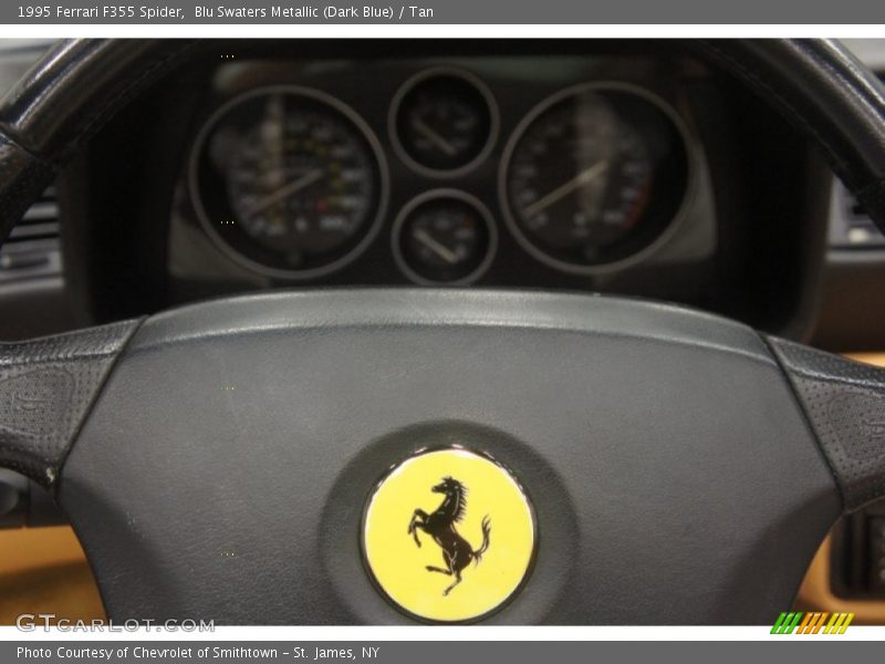 Blu Swaters Metallic (Dark Blue) / Tan 1995 Ferrari F355 Spider