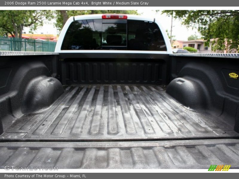 Bright White / Medium Slate Gray 2006 Dodge Ram 2500 Laramie Mega Cab 4x4