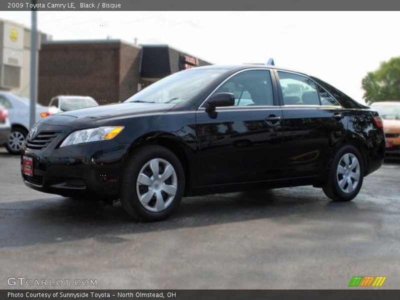 Black / Bisque 2009 Toyota Camry LE