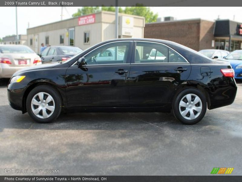 Black / Bisque 2009 Toyota Camry LE