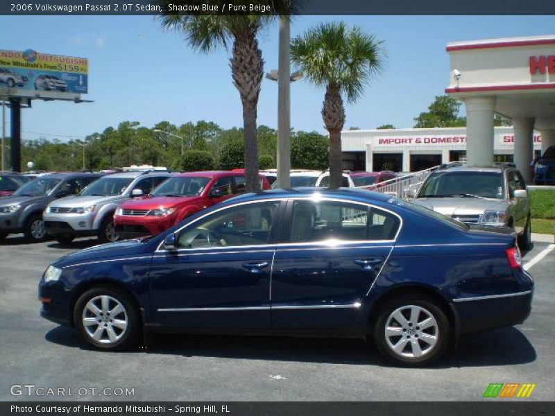 Shadow Blue / Pure Beige 2006 Volkswagen Passat 2.0T Sedan