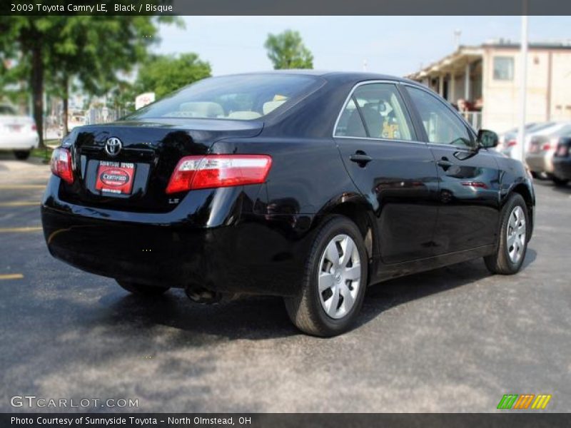 Black / Bisque 2009 Toyota Camry LE
