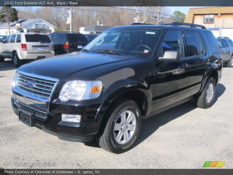 Black / Black 2010 Ford Explorer XLT 4x4