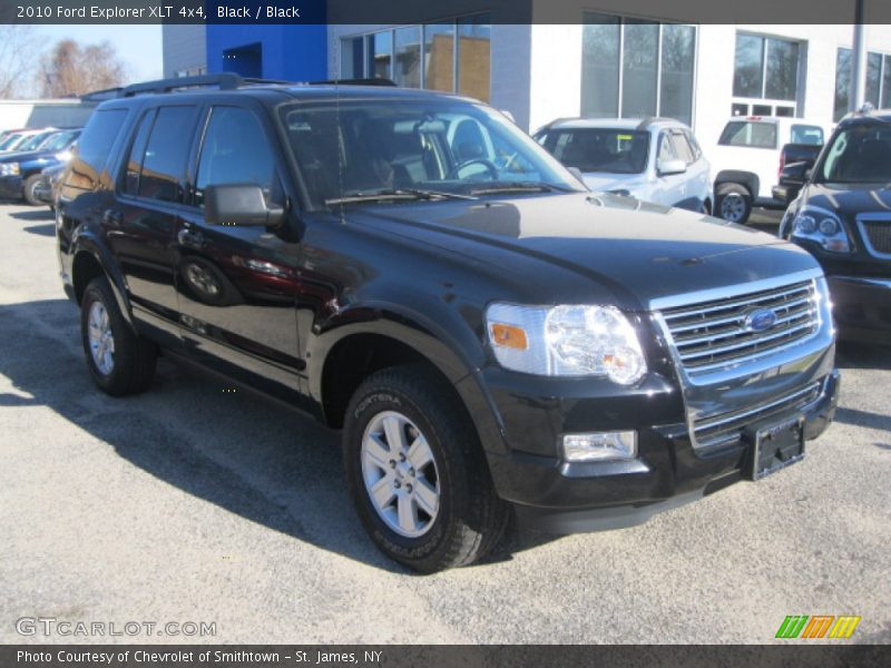 Black / Black 2010 Ford Explorer XLT 4x4
