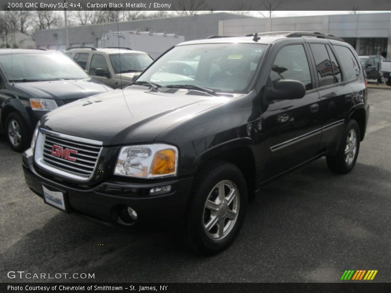 Carbon Black Metallic / Ebony 2008 GMC Envoy SLE 4x4