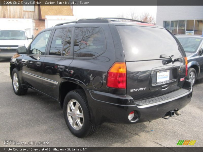 Carbon Black Metallic / Ebony 2008 GMC Envoy SLE 4x4