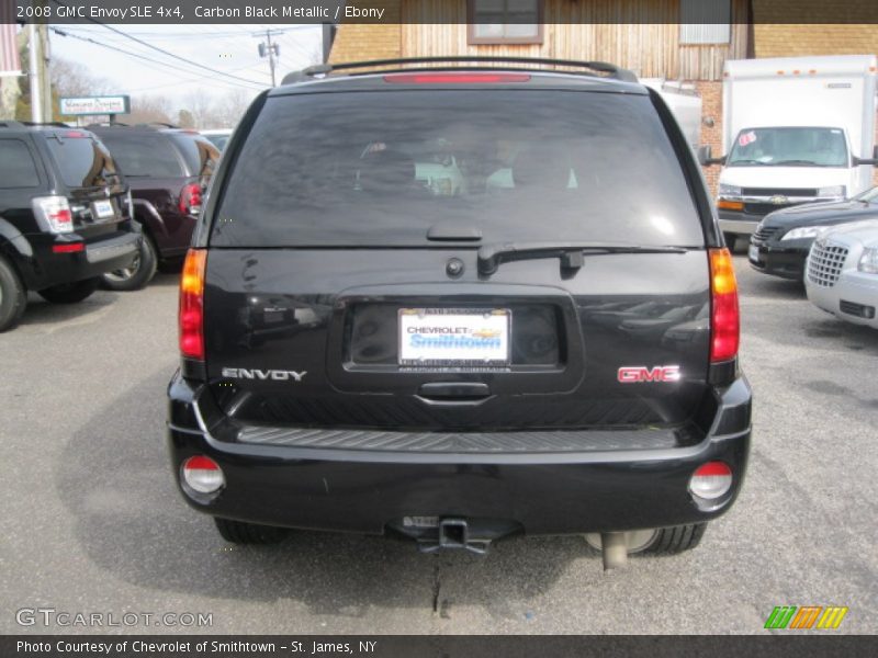 Carbon Black Metallic / Ebony 2008 GMC Envoy SLE 4x4