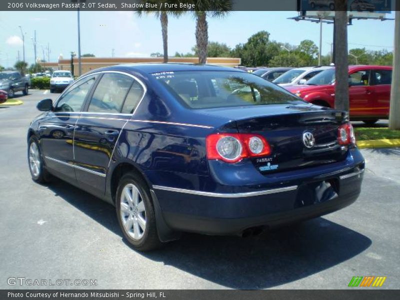 Shadow Blue / Pure Beige 2006 Volkswagen Passat 2.0T Sedan