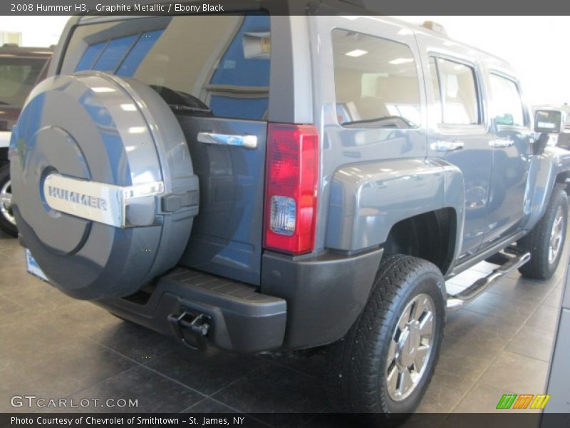 Graphite Metallic / Ebony Black 2008 Hummer H3