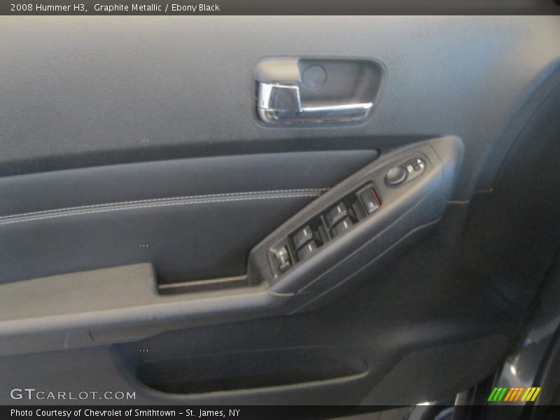 Graphite Metallic / Ebony Black 2008 Hummer H3