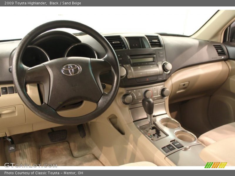 2009 Highlander  Sand Beige Interior