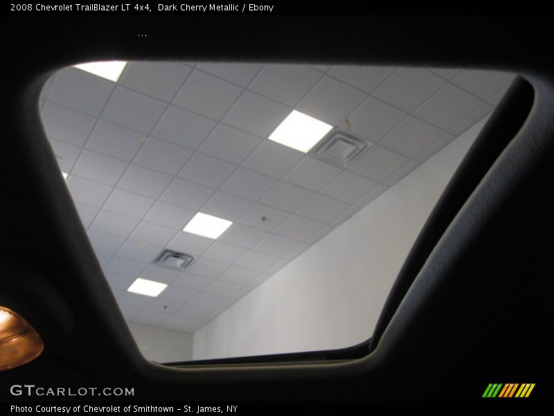 Dark Cherry Metallic / Ebony 2008 Chevrolet TrailBlazer LT 4x4