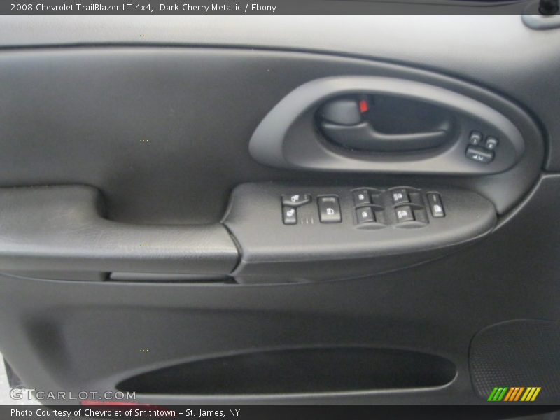 Dark Cherry Metallic / Ebony 2008 Chevrolet TrailBlazer LT 4x4