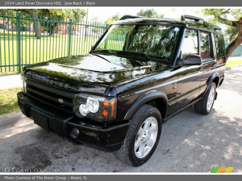 Java Black / Black 2004 Land Rover Discovery HSE