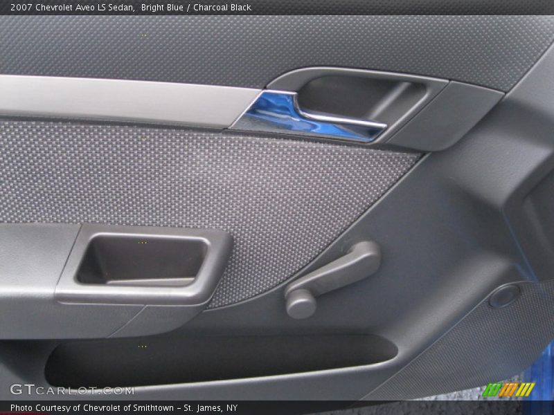 Bright Blue / Charcoal Black 2007 Chevrolet Aveo LS Sedan