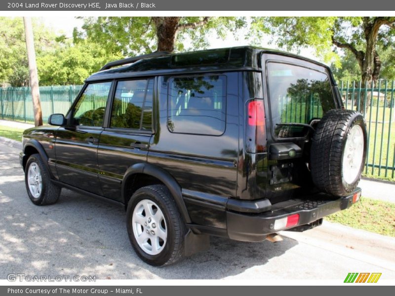 Java Black / Black 2004 Land Rover Discovery HSE