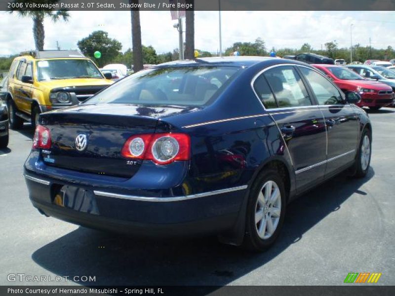 Shadow Blue / Pure Beige 2006 Volkswagen Passat 2.0T Sedan