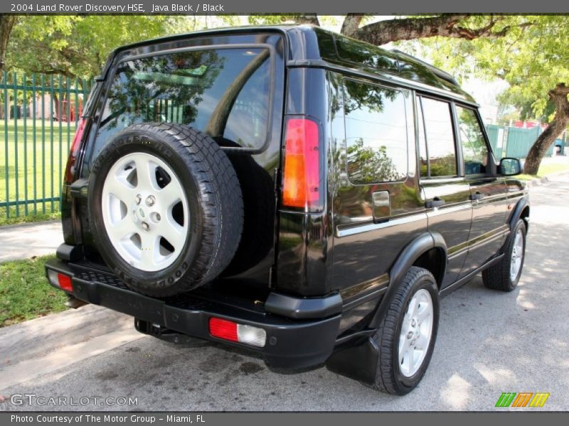 Java Black / Black 2004 Land Rover Discovery HSE