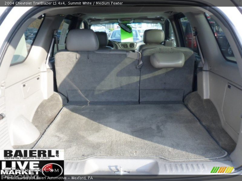 Summit White / Medium Pewter 2004 Chevrolet TrailBlazer LS 4x4