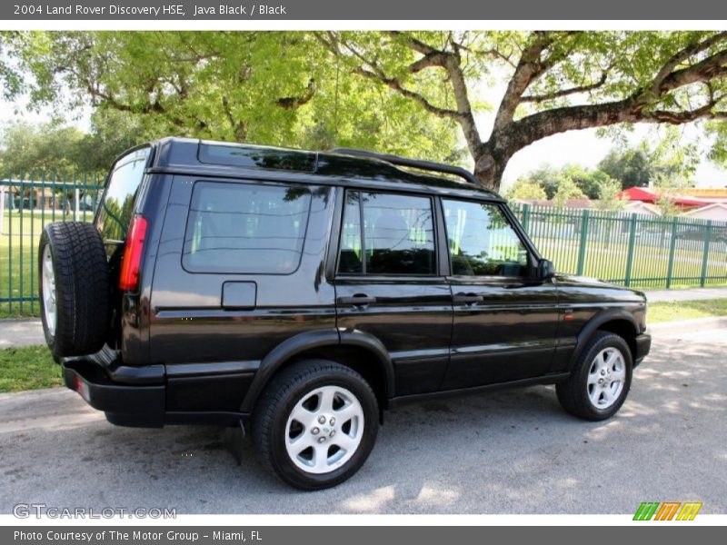 Java Black / Black 2004 Land Rover Discovery HSE
