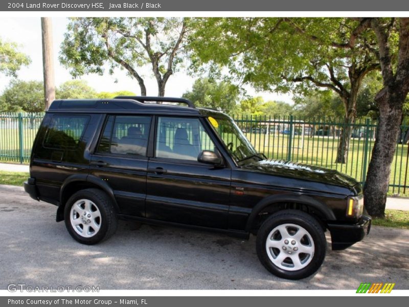 Java Black / Black 2004 Land Rover Discovery HSE