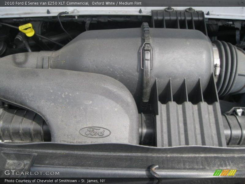 Oxford White / Medium Flint 2010 Ford E Series Van E250 XLT Commericial