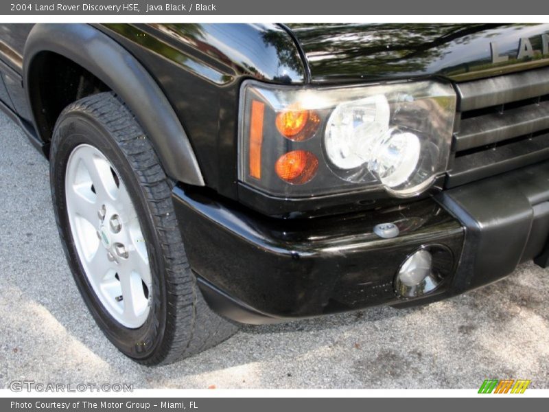 Java Black / Black 2004 Land Rover Discovery HSE