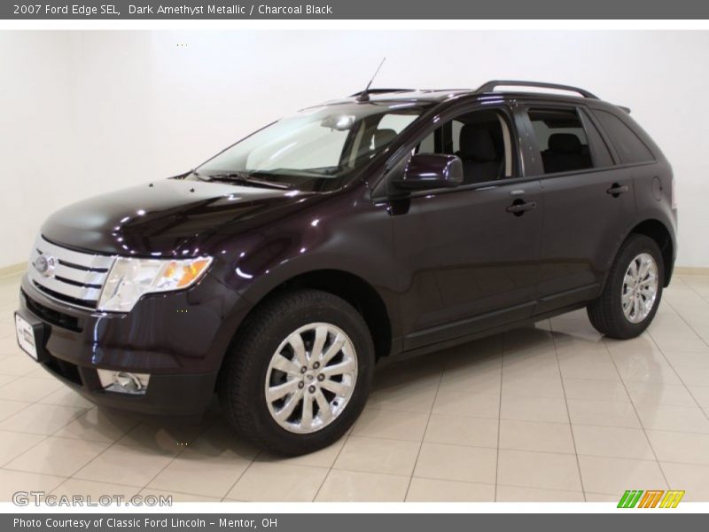 Dark Amethyst Metallic / Charcoal Black 2007 Ford Edge SEL