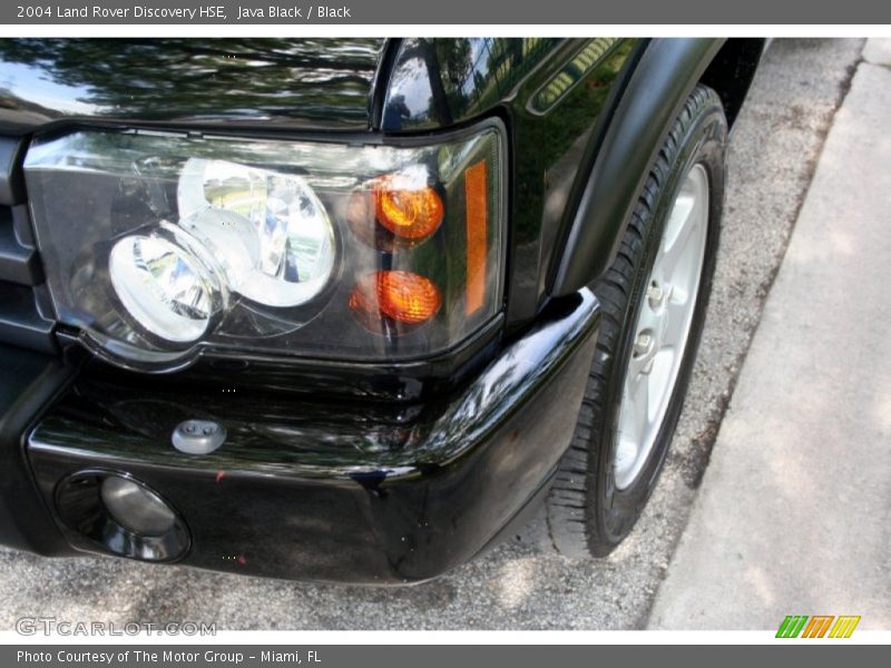 Java Black / Black 2004 Land Rover Discovery HSE