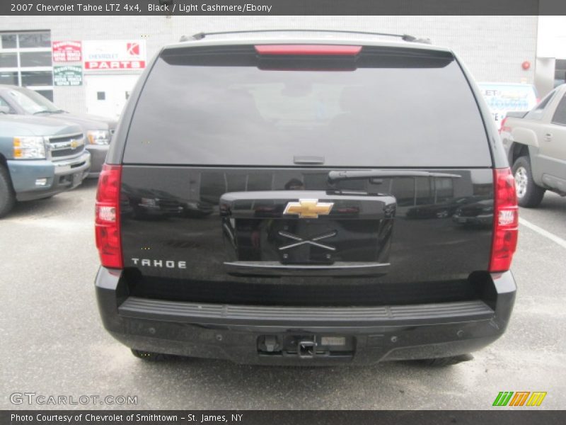 Black / Light Cashmere/Ebony 2007 Chevrolet Tahoe LTZ 4x4