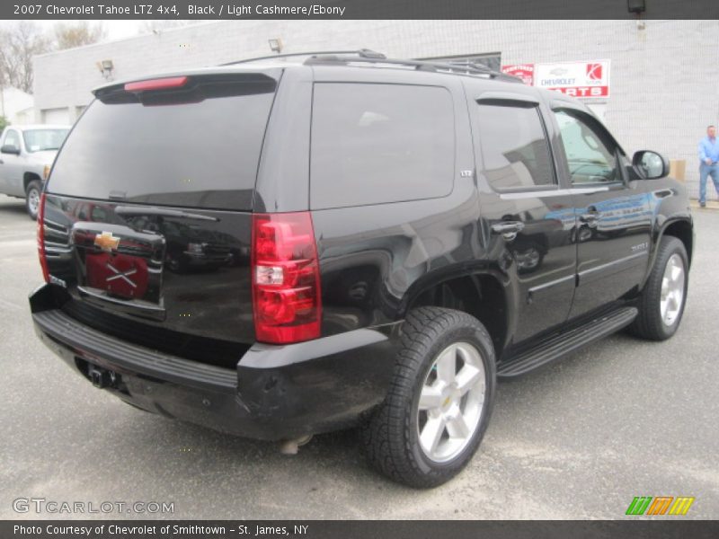 Black / Light Cashmere/Ebony 2007 Chevrolet Tahoe LTZ 4x4