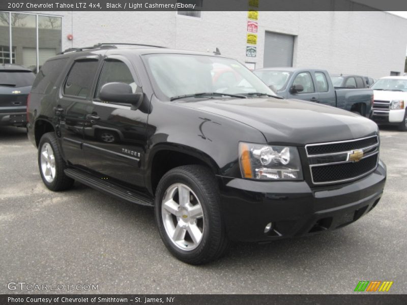 Black / Light Cashmere/Ebony 2007 Chevrolet Tahoe LTZ 4x4