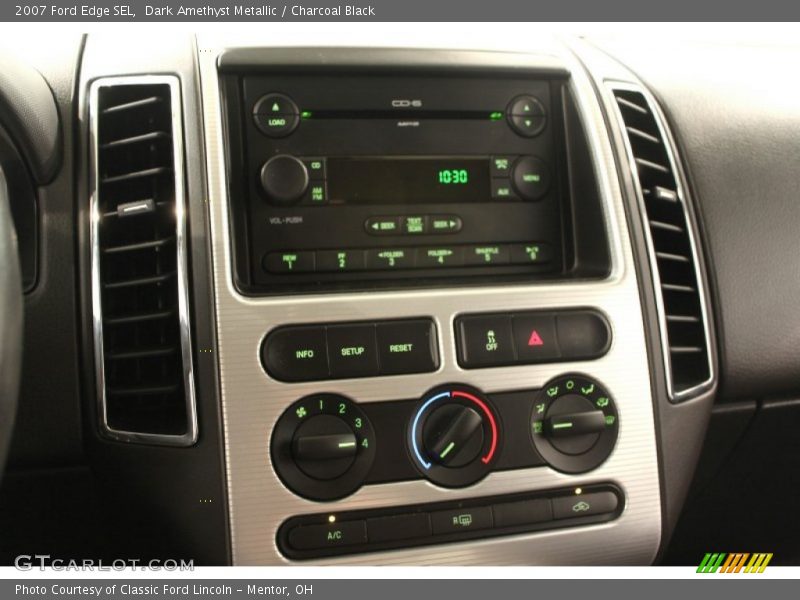 Dark Amethyst Metallic / Charcoal Black 2007 Ford Edge SEL