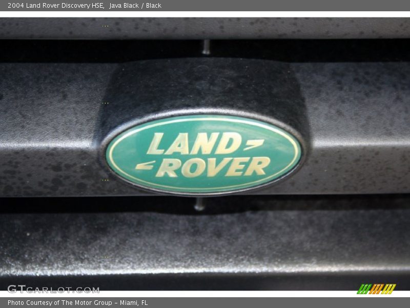Java Black / Black 2004 Land Rover Discovery HSE