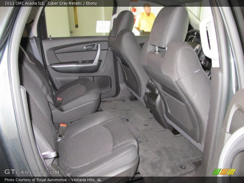 Cyber Gray Metallic / Ebony 2011 GMC Acadia SLE