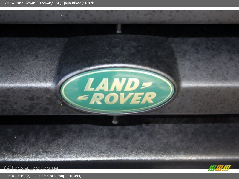 Java Black / Black 2004 Land Rover Discovery HSE