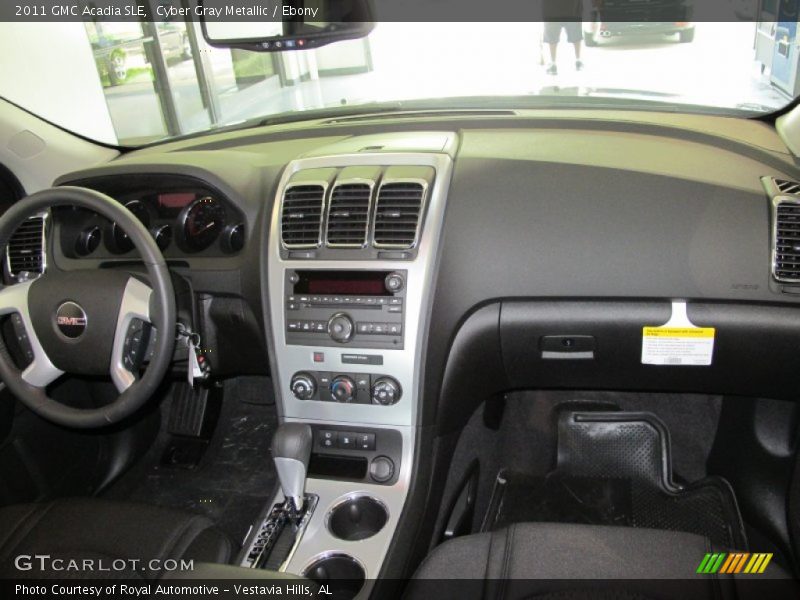 Cyber Gray Metallic / Ebony 2011 GMC Acadia SLE