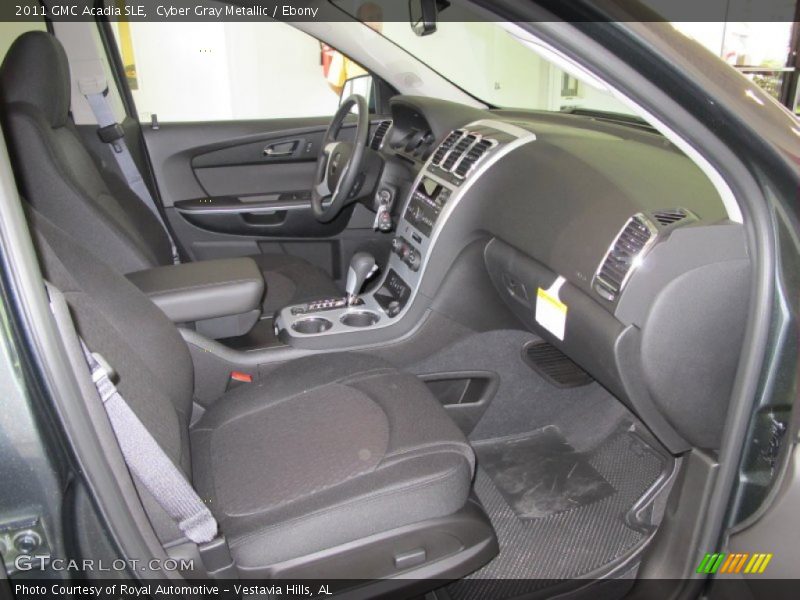 Cyber Gray Metallic / Ebony 2011 GMC Acadia SLE