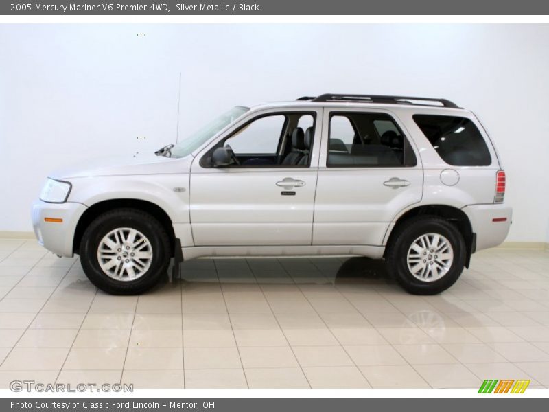 Silver Metallic / Black 2005 Mercury Mariner V6 Premier 4WD