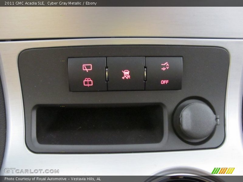 Cyber Gray Metallic / Ebony 2011 GMC Acadia SLE