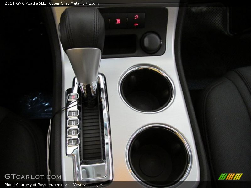 Cyber Gray Metallic / Ebony 2011 GMC Acadia SLE