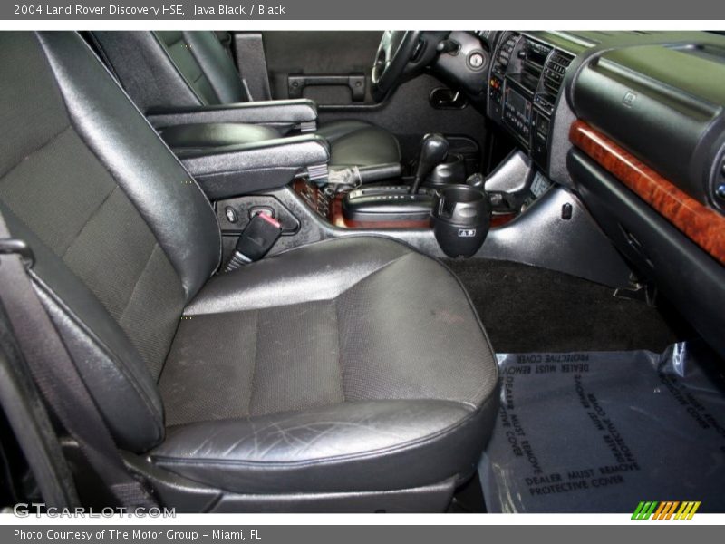 Java Black / Black 2004 Land Rover Discovery HSE