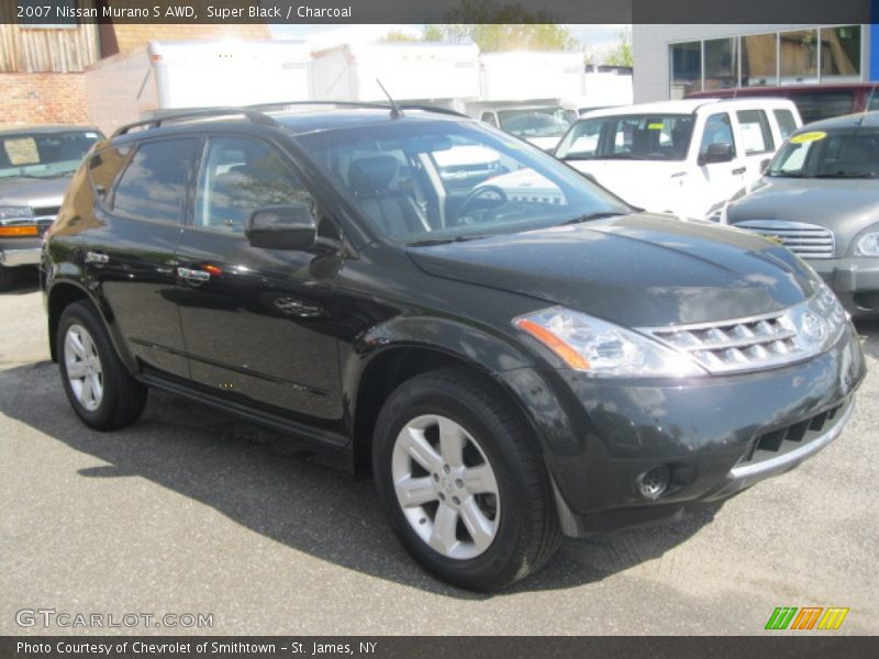 Super Black / Charcoal 2007 Nissan Murano S AWD