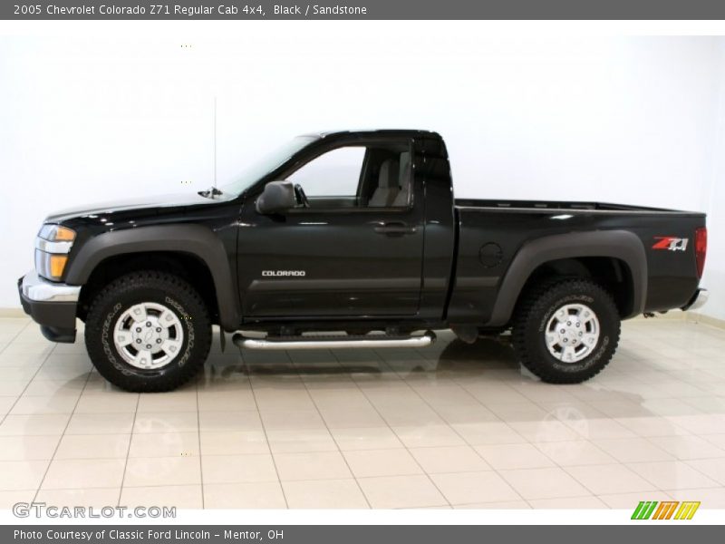  2005 Colorado Z71 Regular Cab 4x4 Black