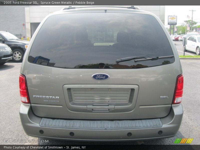 Spruce Green Metallic / Pebble Beige 2005 Ford Freestar SEL