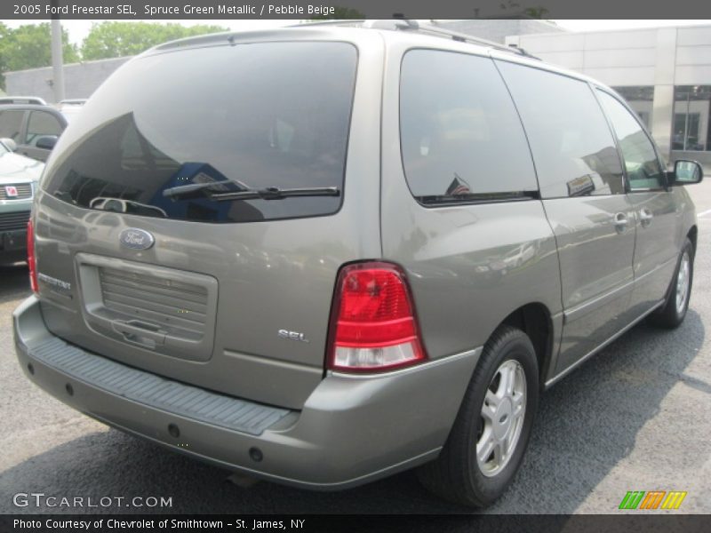 Spruce Green Metallic / Pebble Beige 2005 Ford Freestar SEL