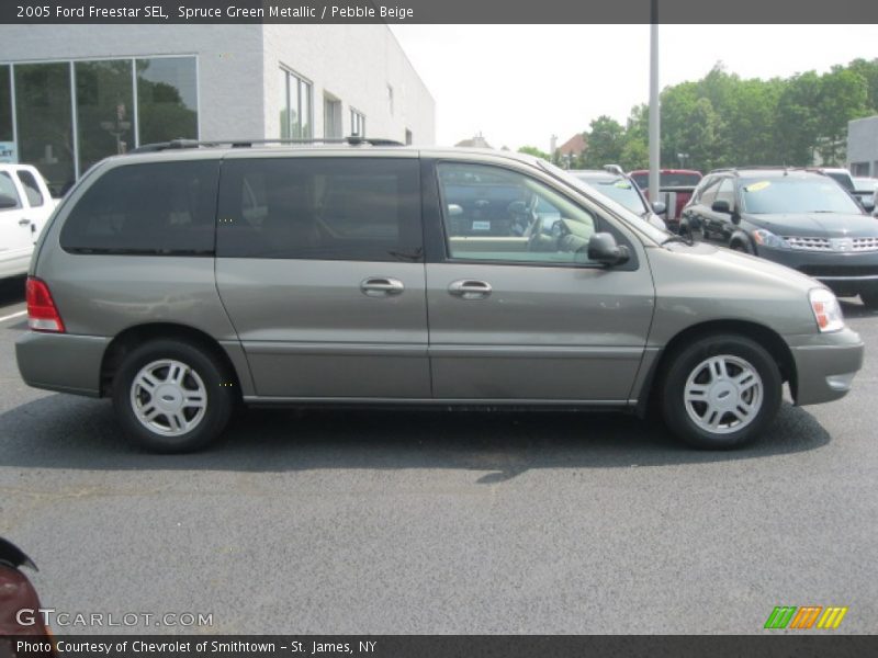 Spruce Green Metallic / Pebble Beige 2005 Ford Freestar SEL