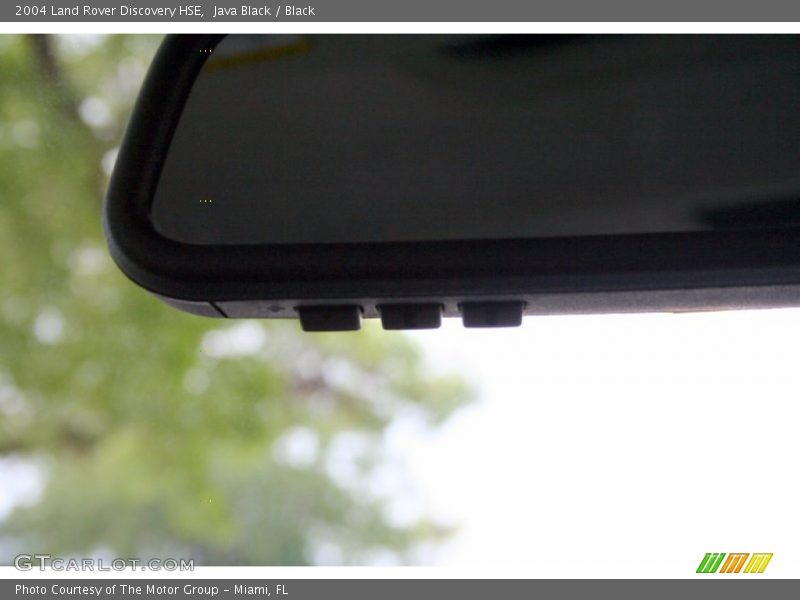 Java Black / Black 2004 Land Rover Discovery HSE